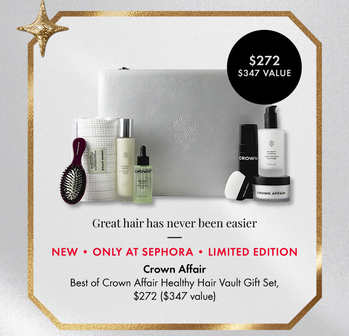 Crown Affair Best of Crown Affair Healthy Hair Vault Gift Set