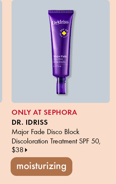 Dr. Idriss Major Fade SPF 50