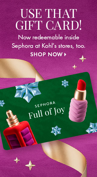 Use That Gift Card!