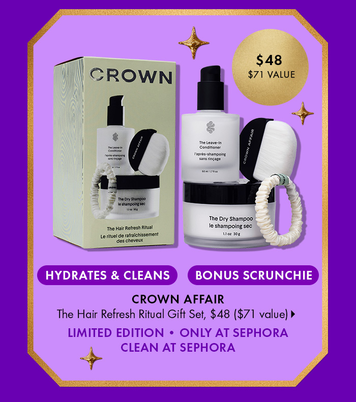 Crown Affair The Hair Refresh Ritual Gift Set