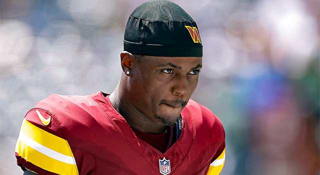 Commanders' Terry McLaurin absent from training camp as WR seeks new contract