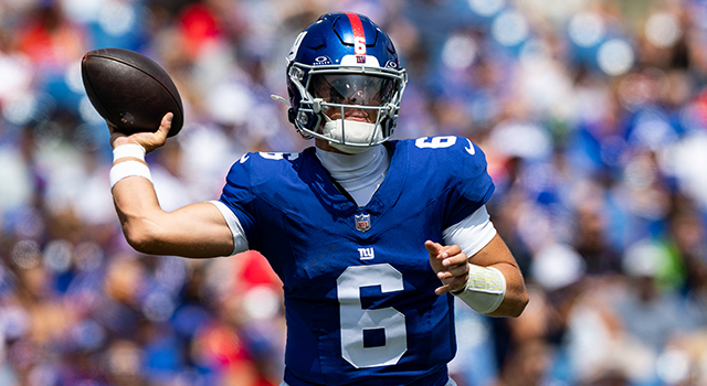 Giants rookie Jaxson Dart named QB1