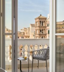 Balcony view in Rome