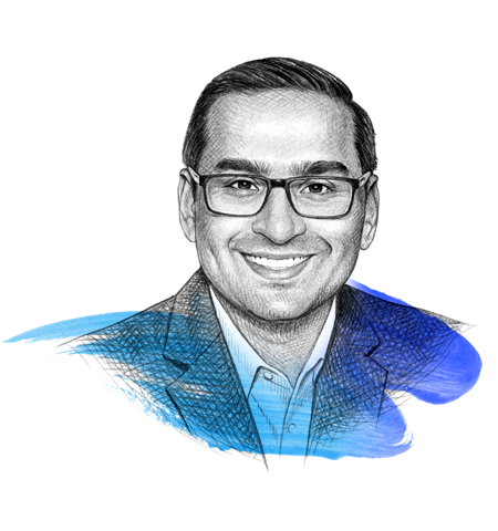 A drawing of Ani Kelkar