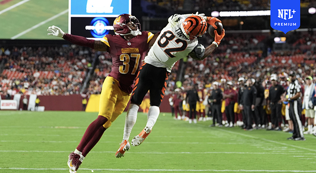 NFL+ Premium Game Replay: Bengals-Commanders
