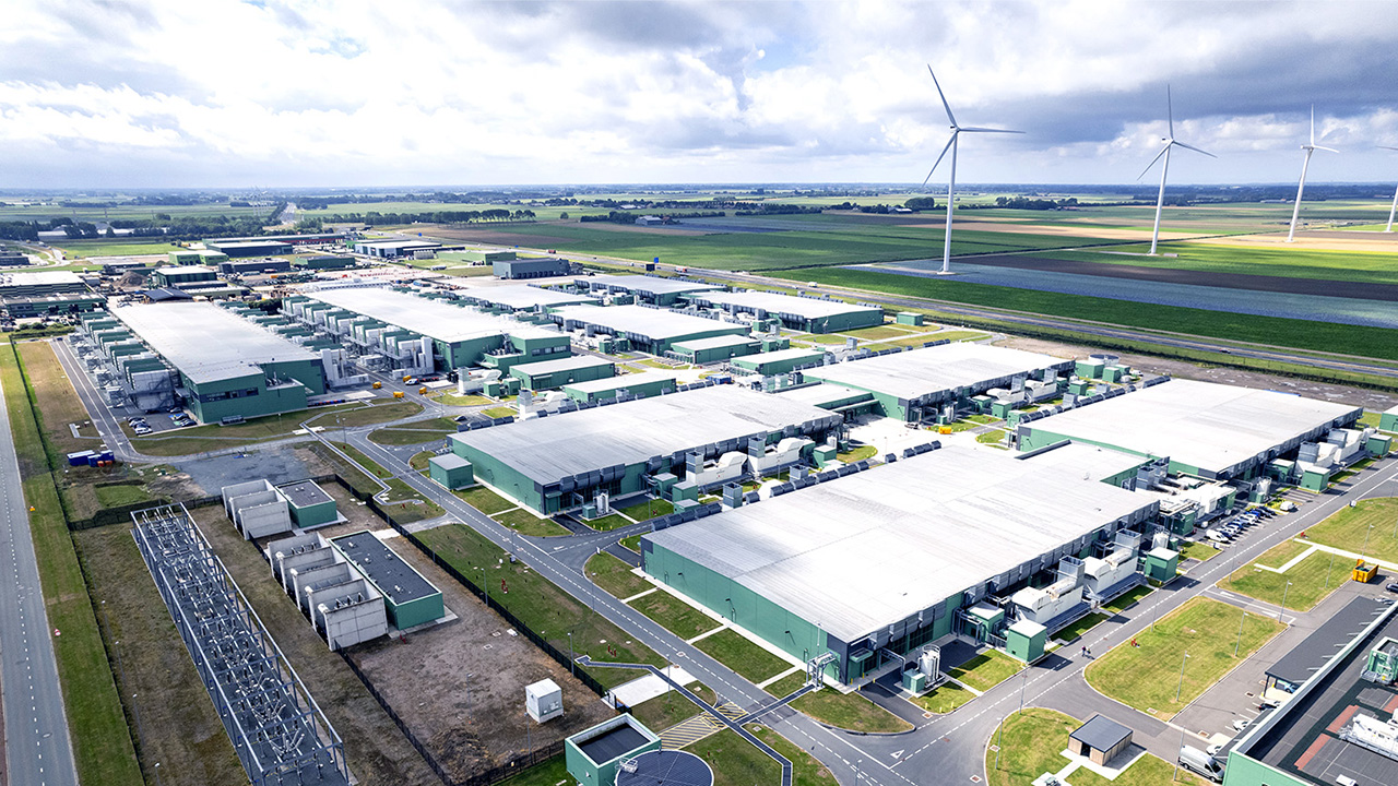 An image linking to the web page “Data centers: The race to power AI” on McKinsey.com.