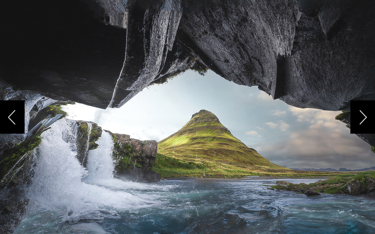Kirkjufell and Kirkjufellsfoss in Iceland 