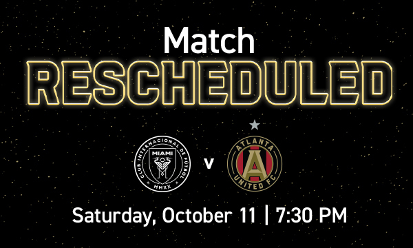 Match Rescheduled
