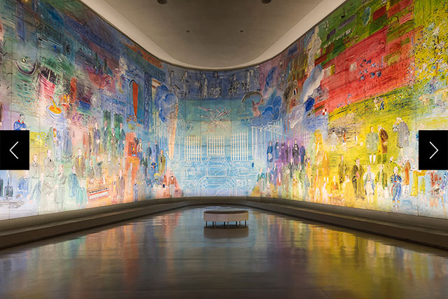Dufy’s La Fée Électricité in Musée d’art Moderne de Paris