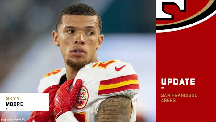 Chiefs trade '22 second-round draftee Skyy Moore to 49ers