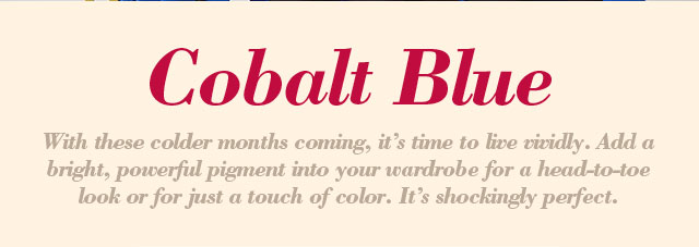 Cobalt blue
