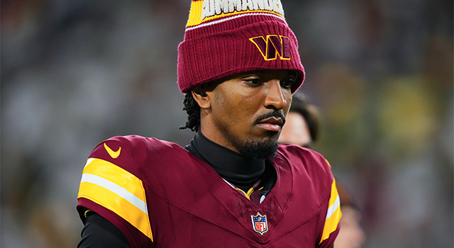 Commanders' Jayden Daniels' (knee) uncertain for Week 3