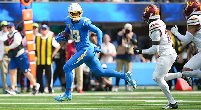 Keenan Allen becomes fastest ever to 1,000 career catches
