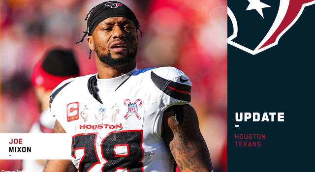 Joe Mixon heading to on NFI list; Texans RB will miss at least four games