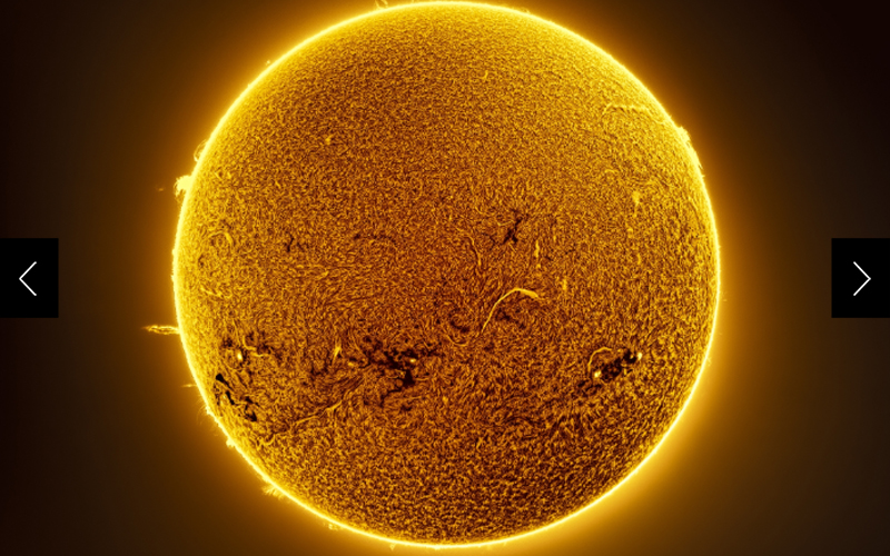 A solar flare is documented on April 30, 2022, from the Dark Sky Alqueva region in Portugal. According to Spaceweather, 