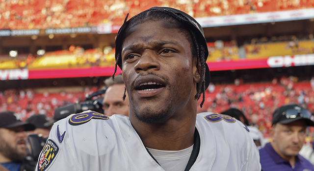 Lamar Jackson misses second consecutive Wednesday practice
