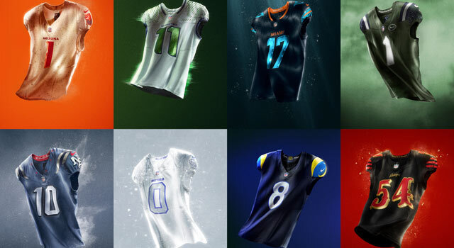 NFL reveals first batch of 'Rivalries' uniforms