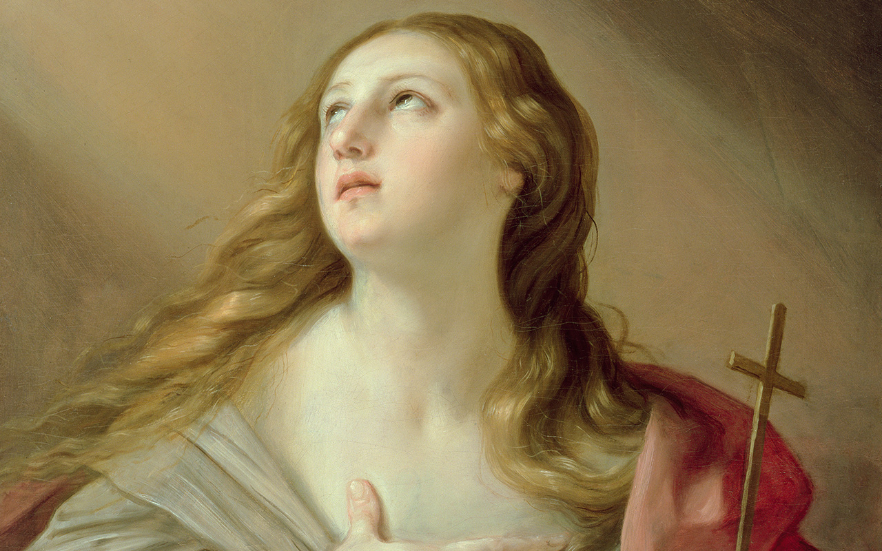 The Penitent Magdalene by Guido Reni. 