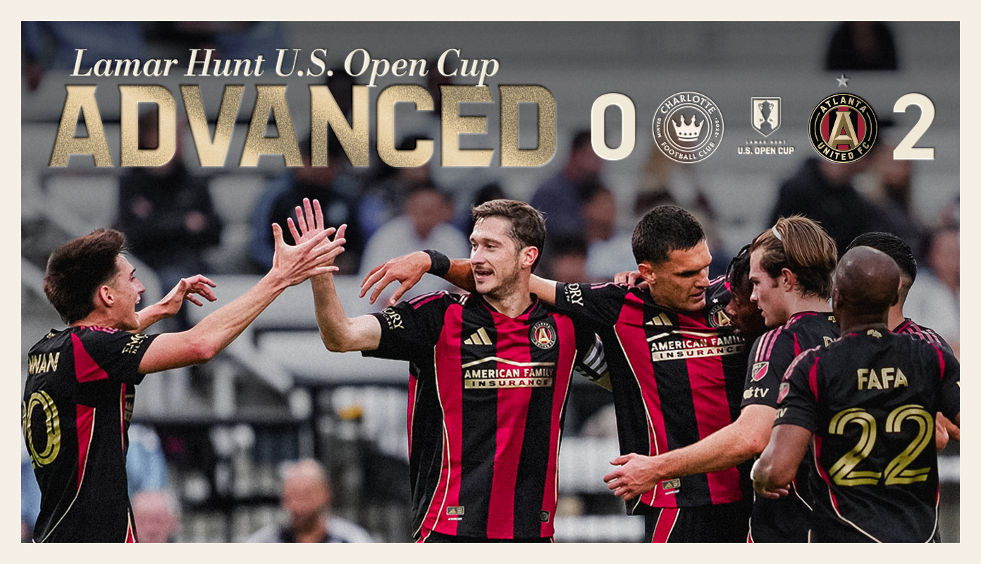 Atlanta United advances in the Lamar Hunt U.S. Open Cup, 2–0