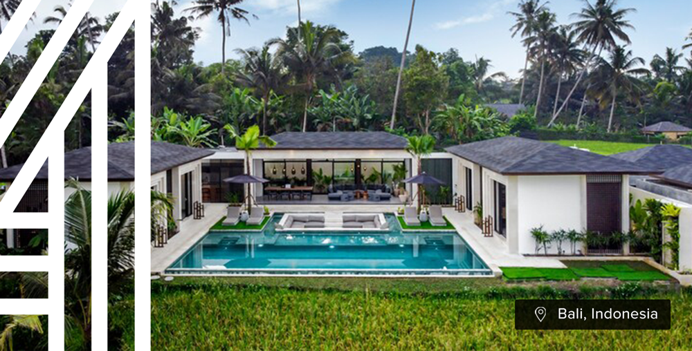 Enjoy tropical bliss from your holiday home in Bali, Indonesia.