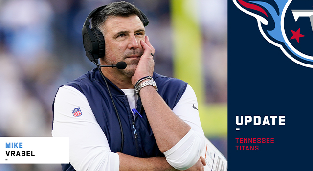 Titans fire HC Mike Vrabel after six seasons