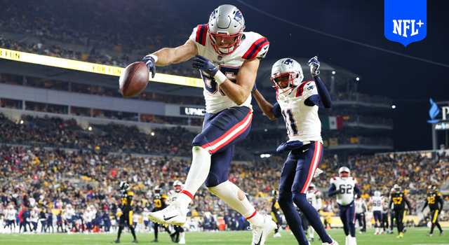 NFL+ Premium: Rewatch Patriots-Steelers on 'TNF'