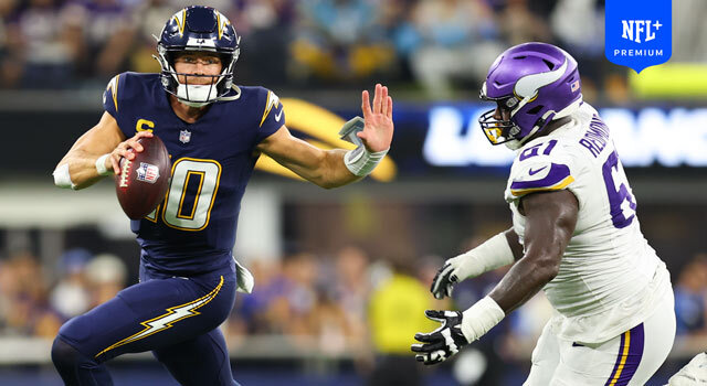 Rewatch Vikings-Chargers 'TNF' matchup via NFL+ Premium
