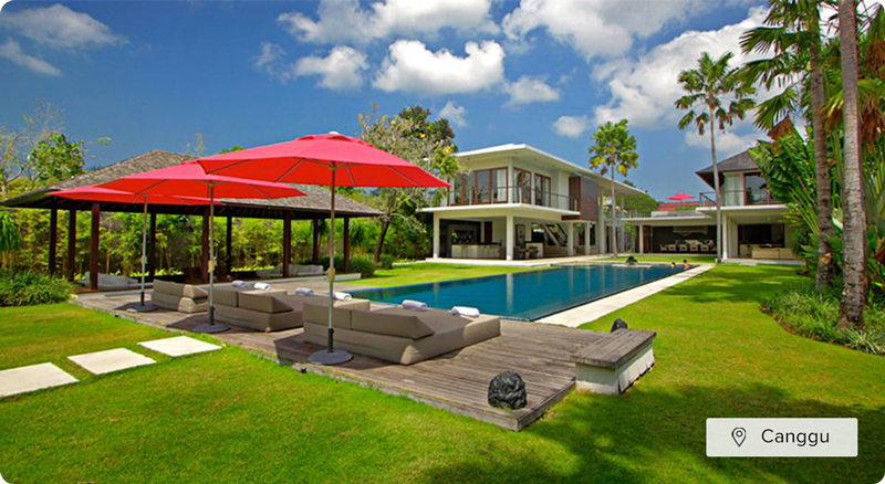 Revel in secluded, sun-soaked bliss in Canggu.