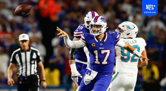 Rewatch Dolphins-Bills with NFL+ Premium!