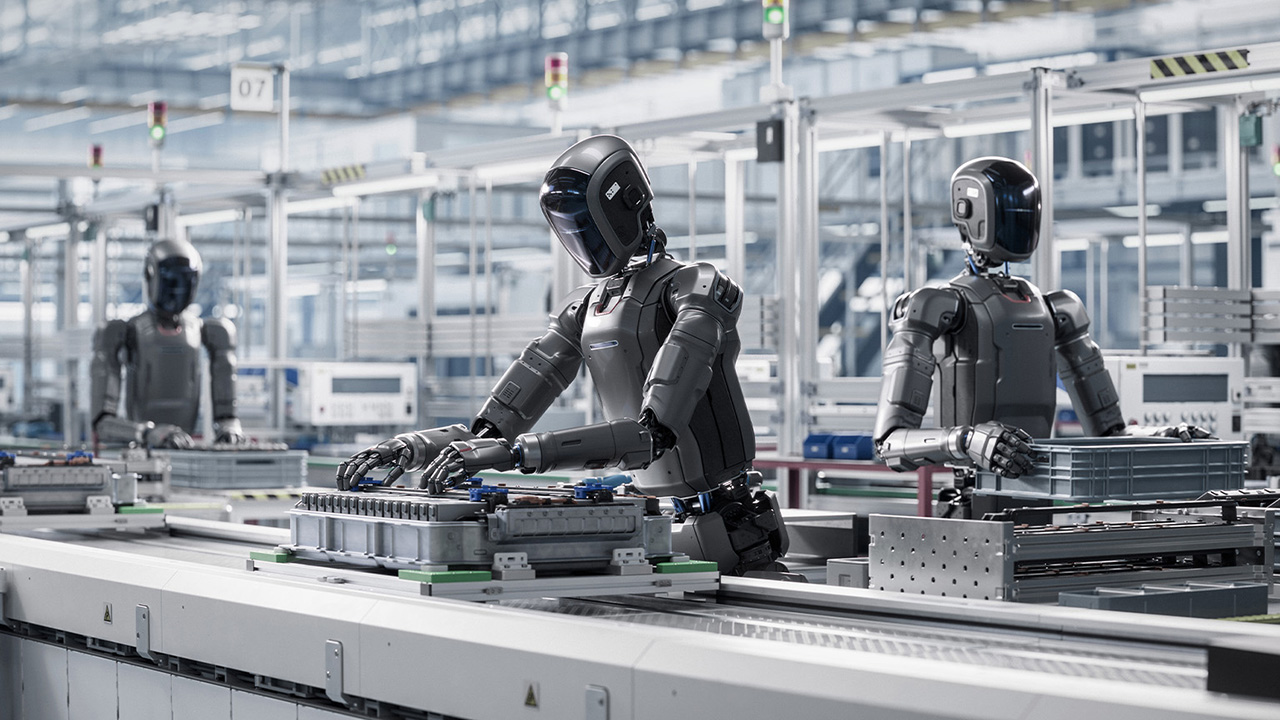 An image linking to the web page “Humanoid robots: Crossing the chasm from concept to commercial reality” on McKinsey.com.