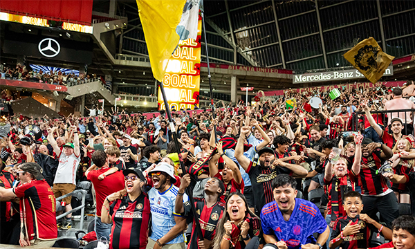 Fans Celebrating Goal