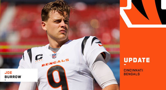 Joe Burrow (toe) feared to be sidelined at least three months