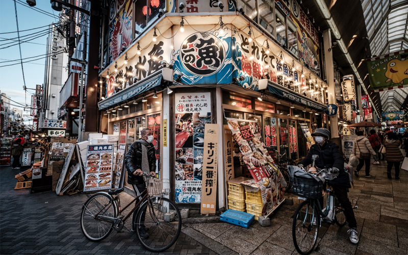 Osaka’s ‘kitchenware street’ in Dotonbori nightlife district is an unofficial shrine to the city's food legacy.