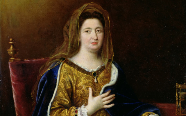 Portrait of Francoise d'Aubigne (1635-1719) Marquise de Maintenon, c.1694