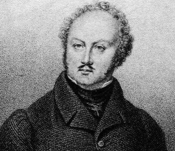 Drawing of Charles Guillaume Naundorff.