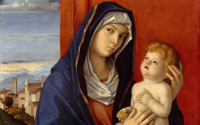 Painting of Madonna and Child by Giovanni Bellini