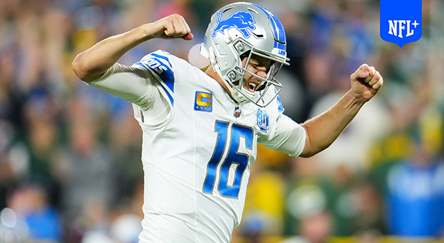 NFL+ Premium: Rewatch Lions-Packers