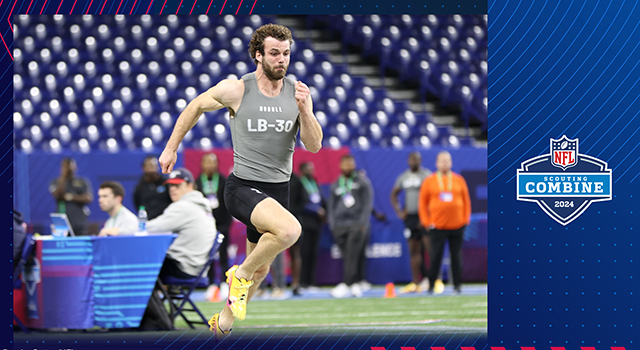 NFL combine results tracker: LB runs 4.43 in 40