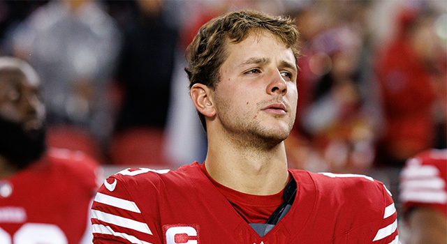 Niners' Brock Purdy 'long shot' to play Sunday vs. Saints, per HC