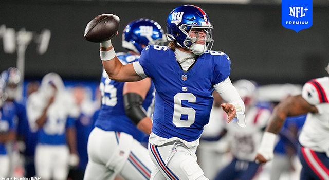 Rewatch Thursday's preseason doubleheader with NFL+ Premium!