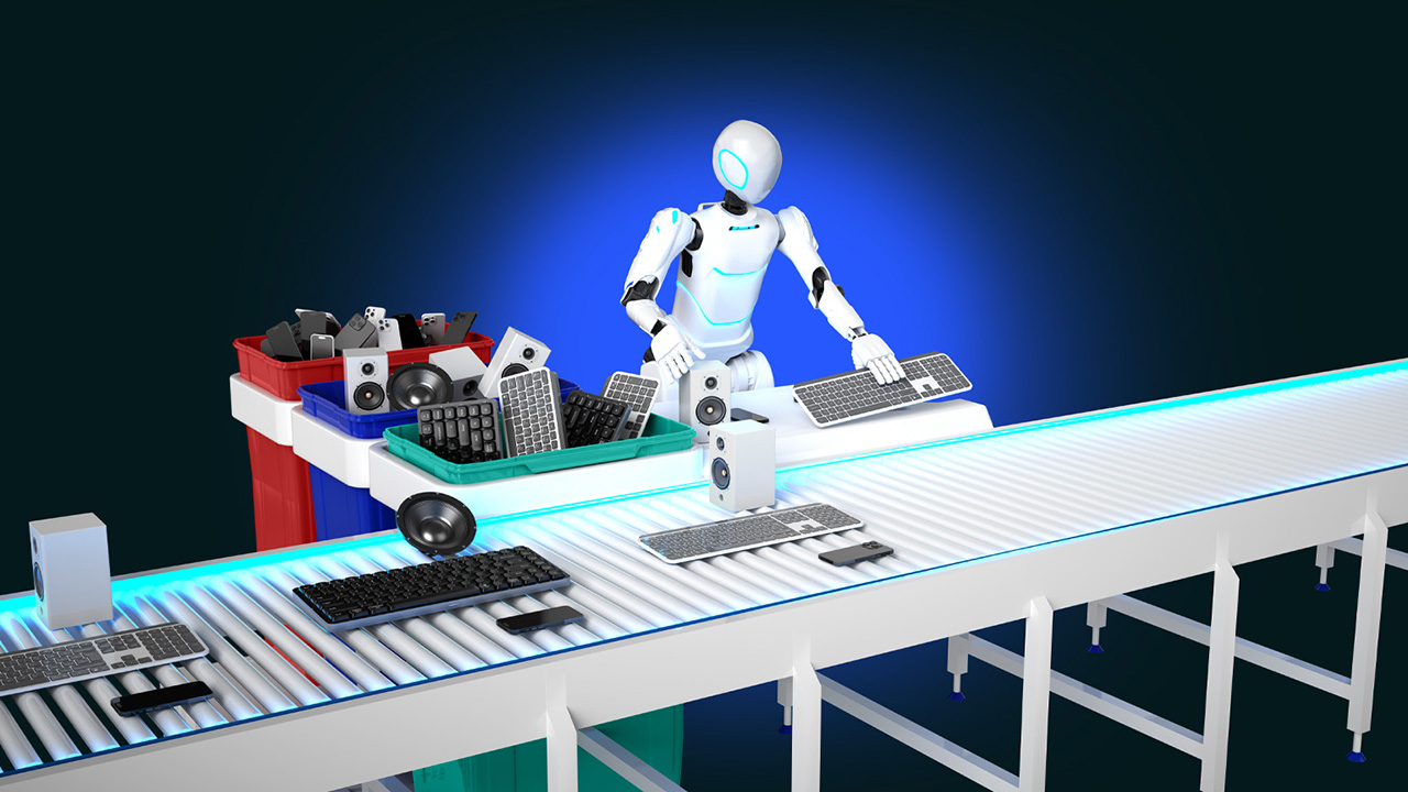 An image linking to the web page “The future of robotics: Intelligent, adaptable, and on your team” on McKinsey.com.