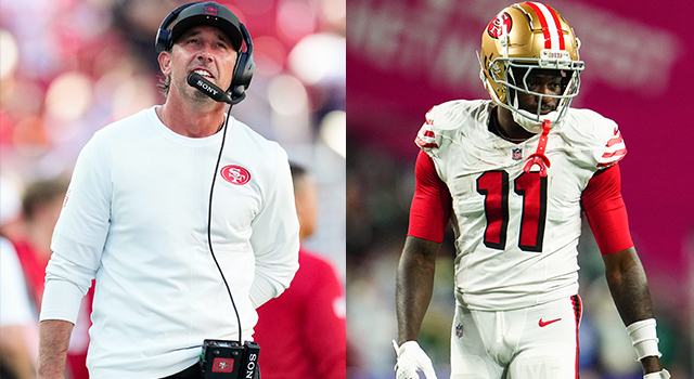Kyle Shanahan: Niners WR Brandon Aiyuk targeting Week 6 return from ACL, MCL tears