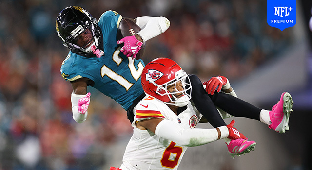 Rewatch Chiefs-Jags on 'Monday Night Football' via NFL+ Premium