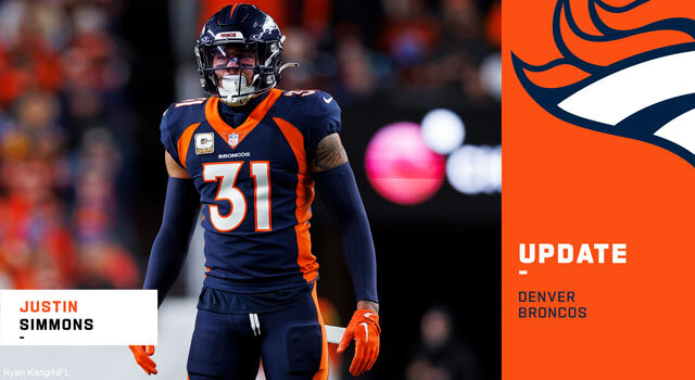 Broncos cut All-Pro safety Justin Simmons after eight seasons