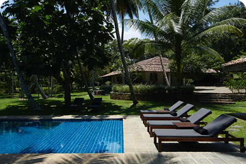 Dip into your private pool in Galle, Sri Lanka.