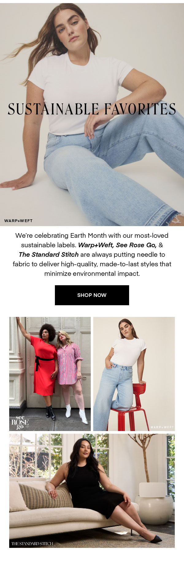 Shop Sustainable Favorites